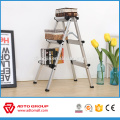 2 step aluminum step stool,aluminum step ladder stool,folding step stool